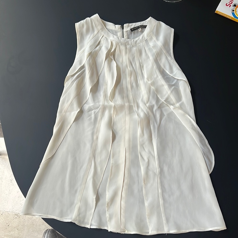 pure sugar cream blouse